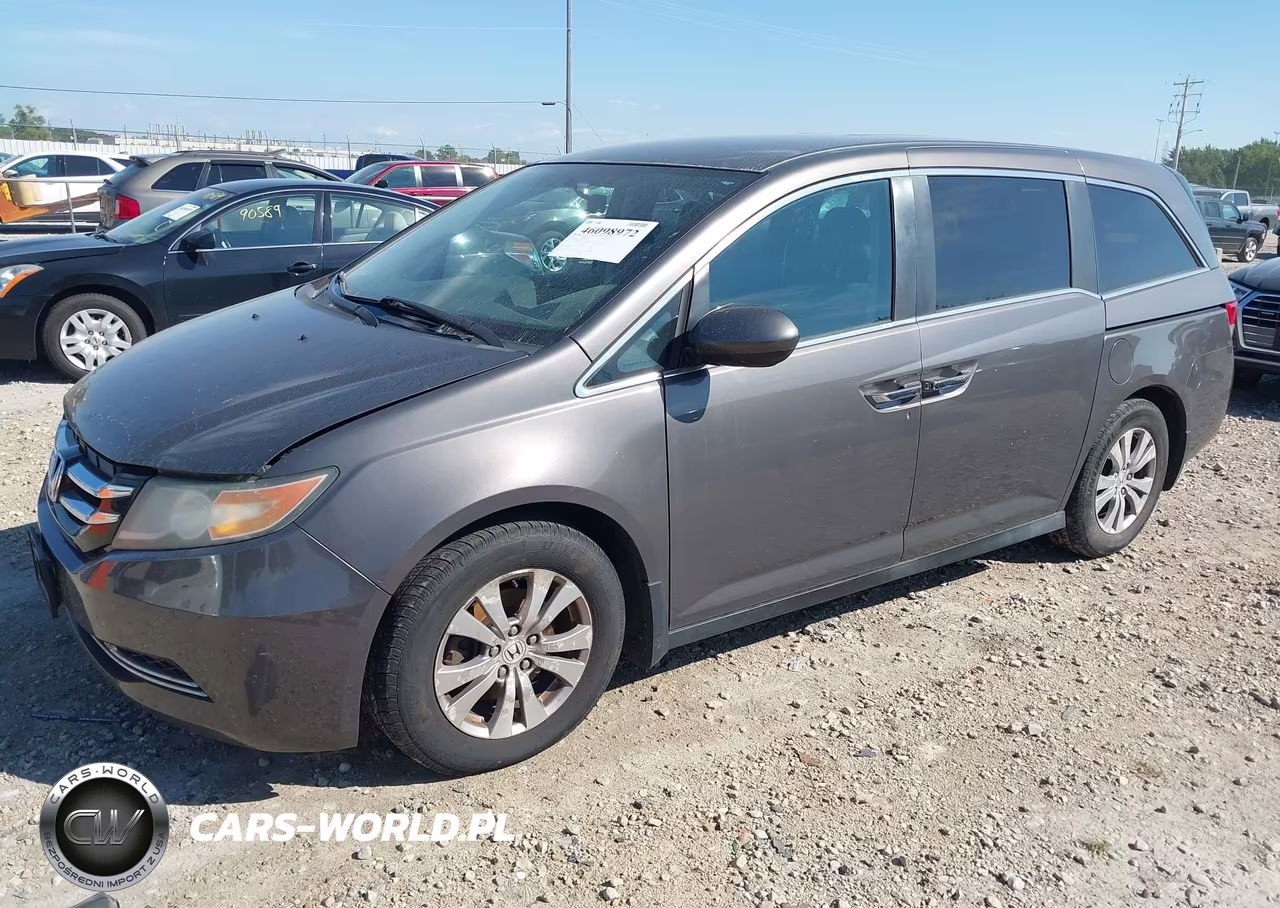 2014 Honda Odyssey Ex VIN:5FNRL5H41EB139646 - 2