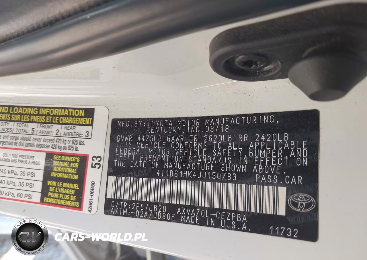 2018 Toyota Camry Xse VIN:4T1B61HK4JU150783 - 9