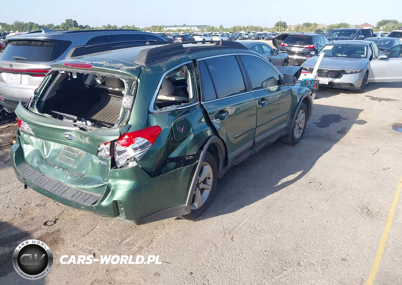 2014 Subaru Outback 2.5I VIN:4S4BRCAC3E3286145 - 4