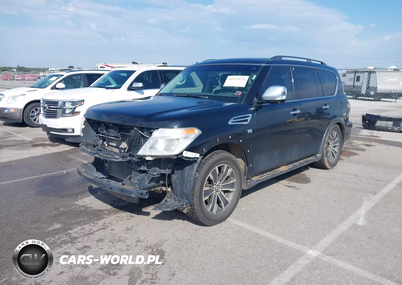2017 Nissan Armada Sl VIN:JN8AY2NC5H9507600 - 2