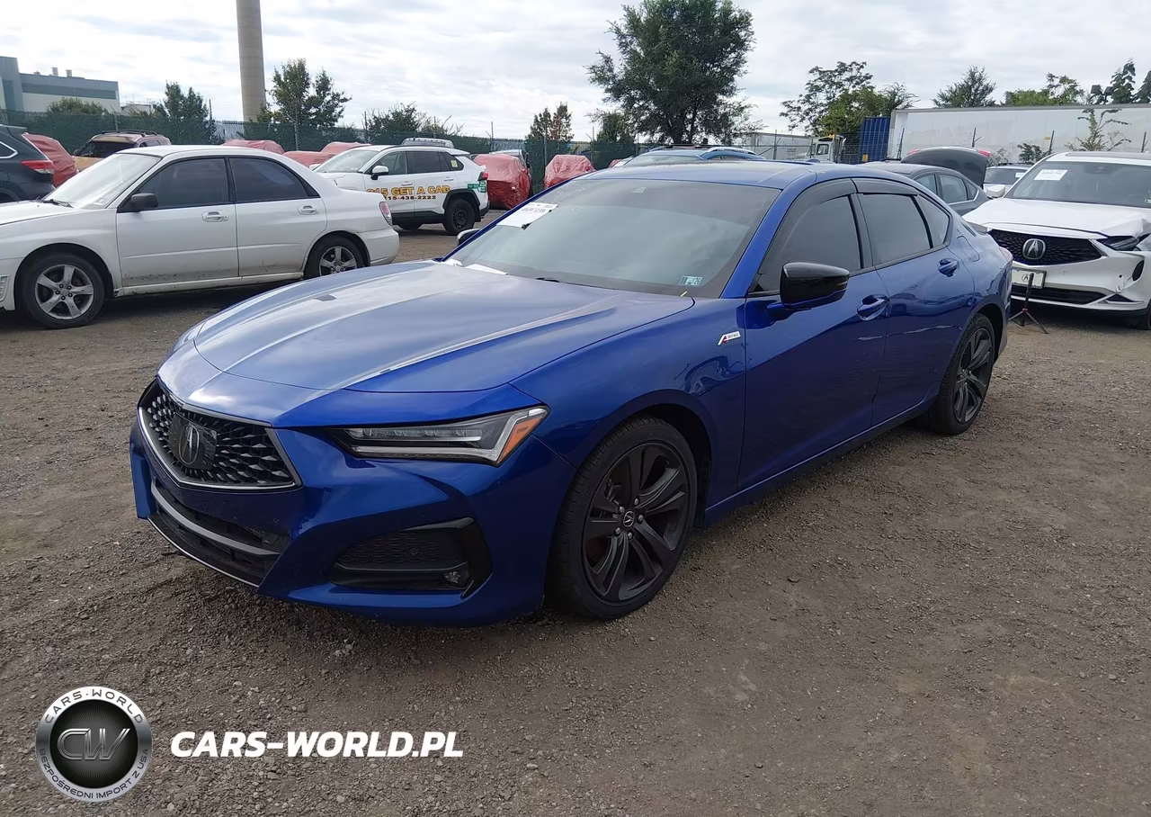 2021 Acura Tlx A-Spec Package VIN:19UUB6F59MA009167 - 2