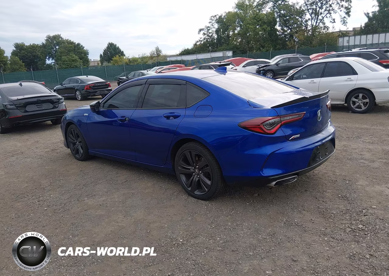 2021 Acura Tlx A-Spec Package VIN:19UUB6F59MA009167 - 3