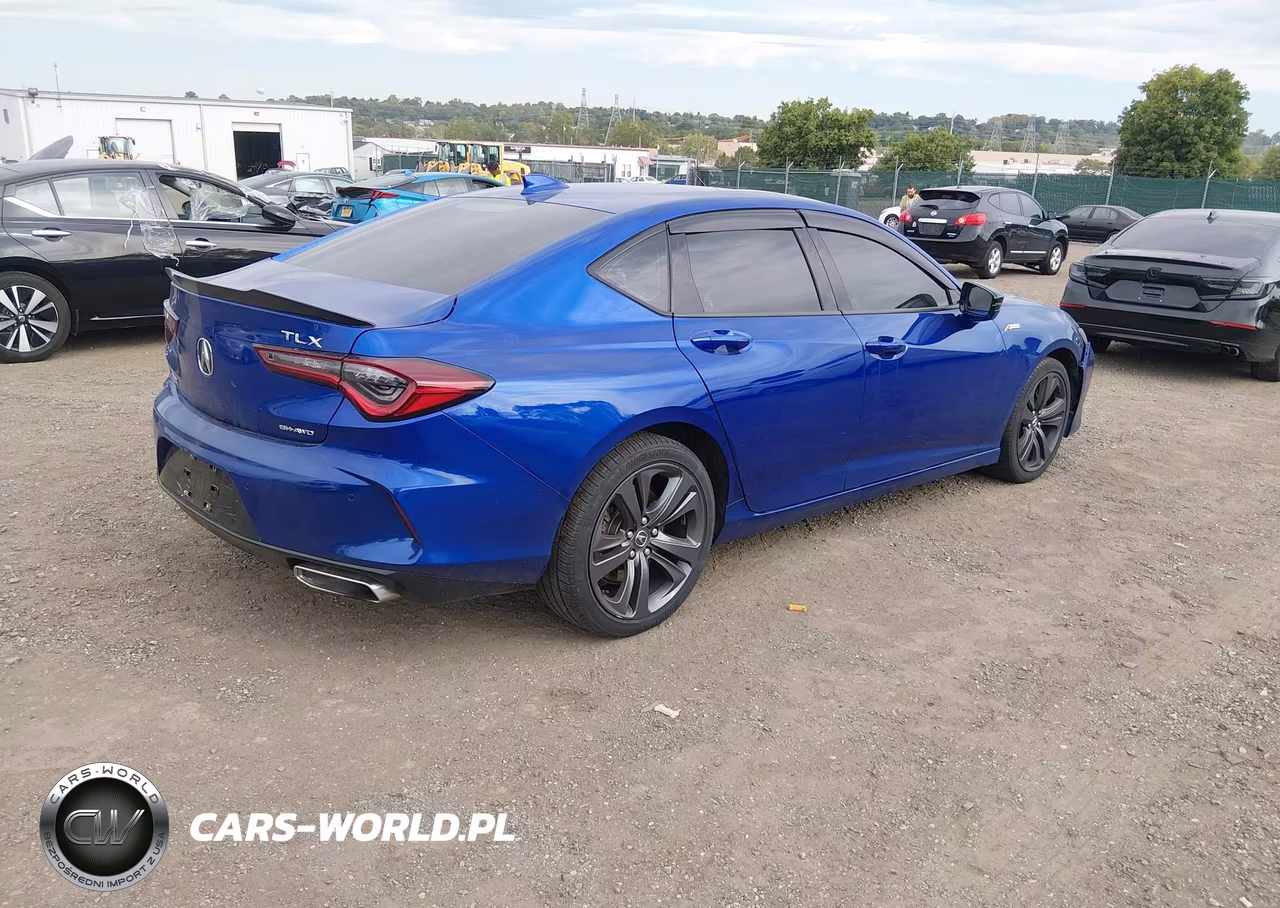 2021 Acura Tlx A-Spec Package VIN:19UUB6F59MA009167 - 4