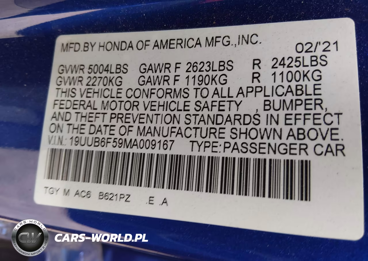 2021 Acura Tlx A-Spec Package VIN:19UUB6F59MA009167 - 9