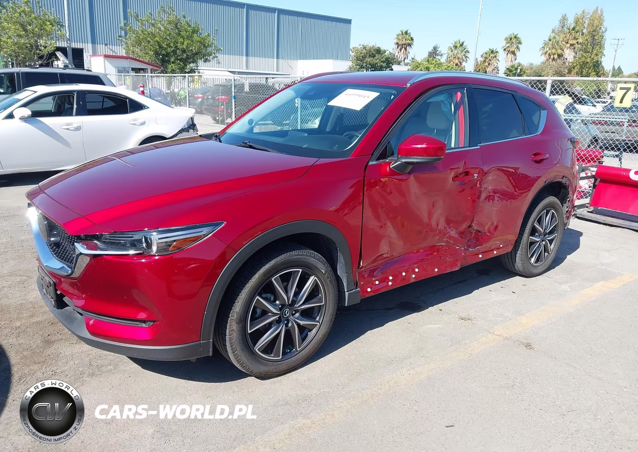 2018 Mazda Cx-5 Grand Touring VIN:JM3KFBDMXJ0332634 - 2