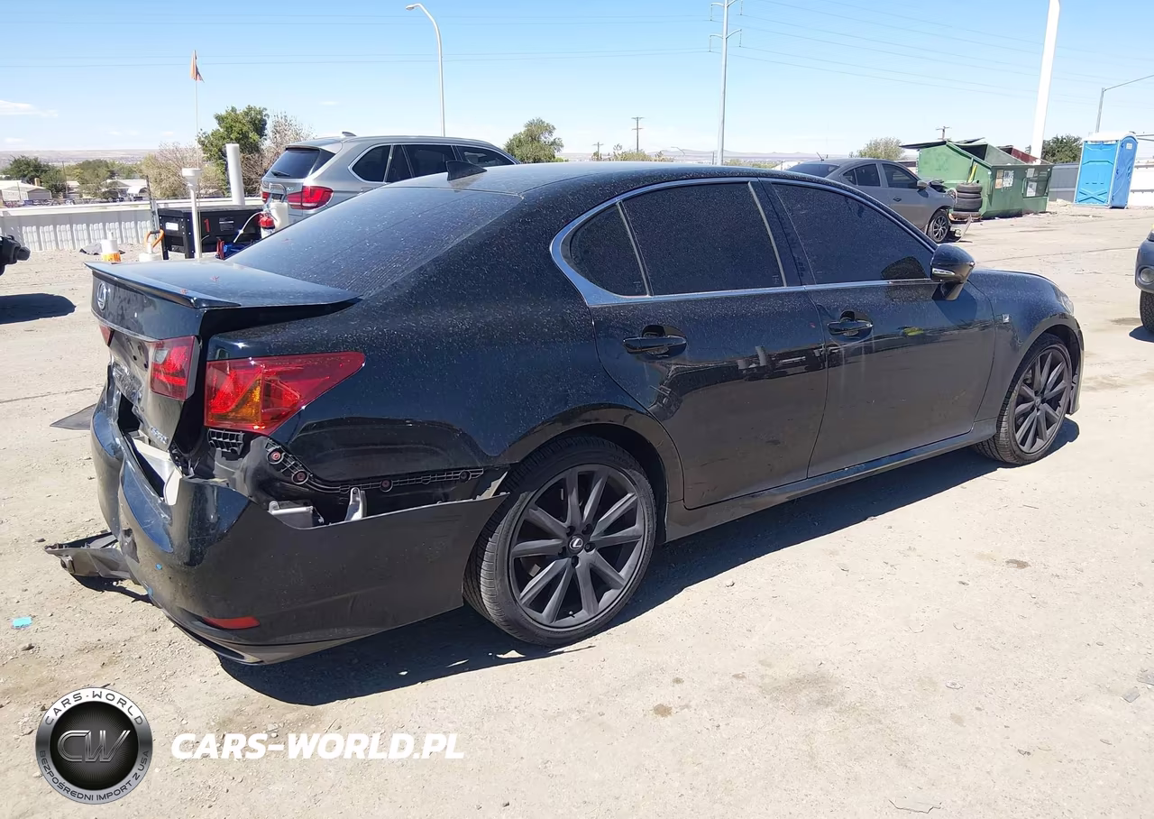 2015 Lexus Gs 350 VIN:JTHBE1BL9FA009563 - 4