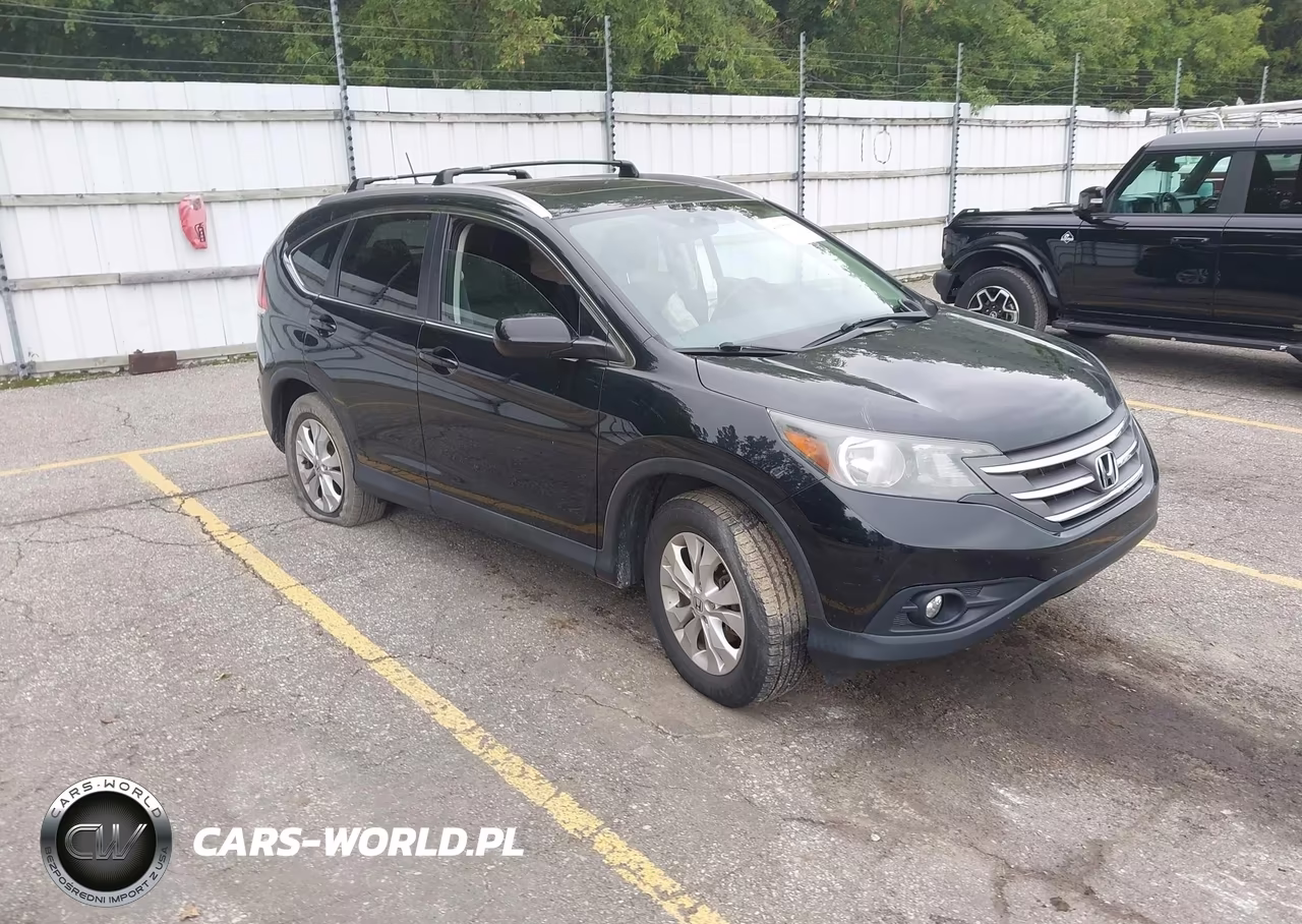 2014 Honda Cr-V Ex-L VIN:2HKRM4H70EH677077 - 1