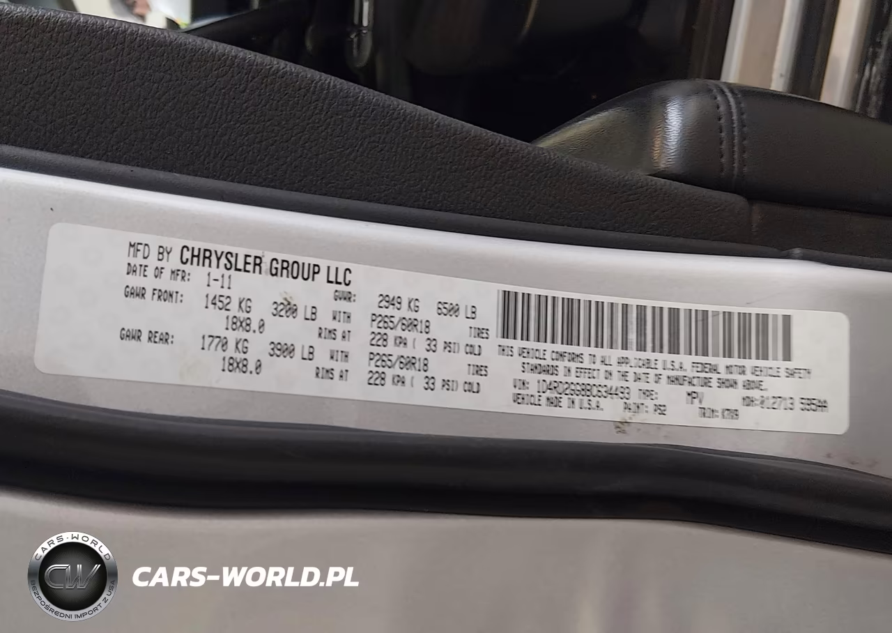 2011 Dodge Durango Express VIN:1D4RD2GG8BC634493 - 9