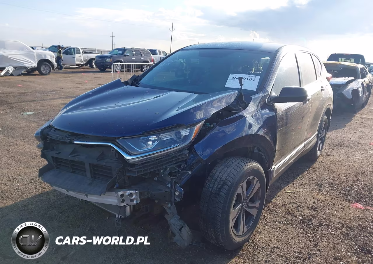 2019 Honda Cr-V Lx VIN:5J6RW6H38KL002517 - 2