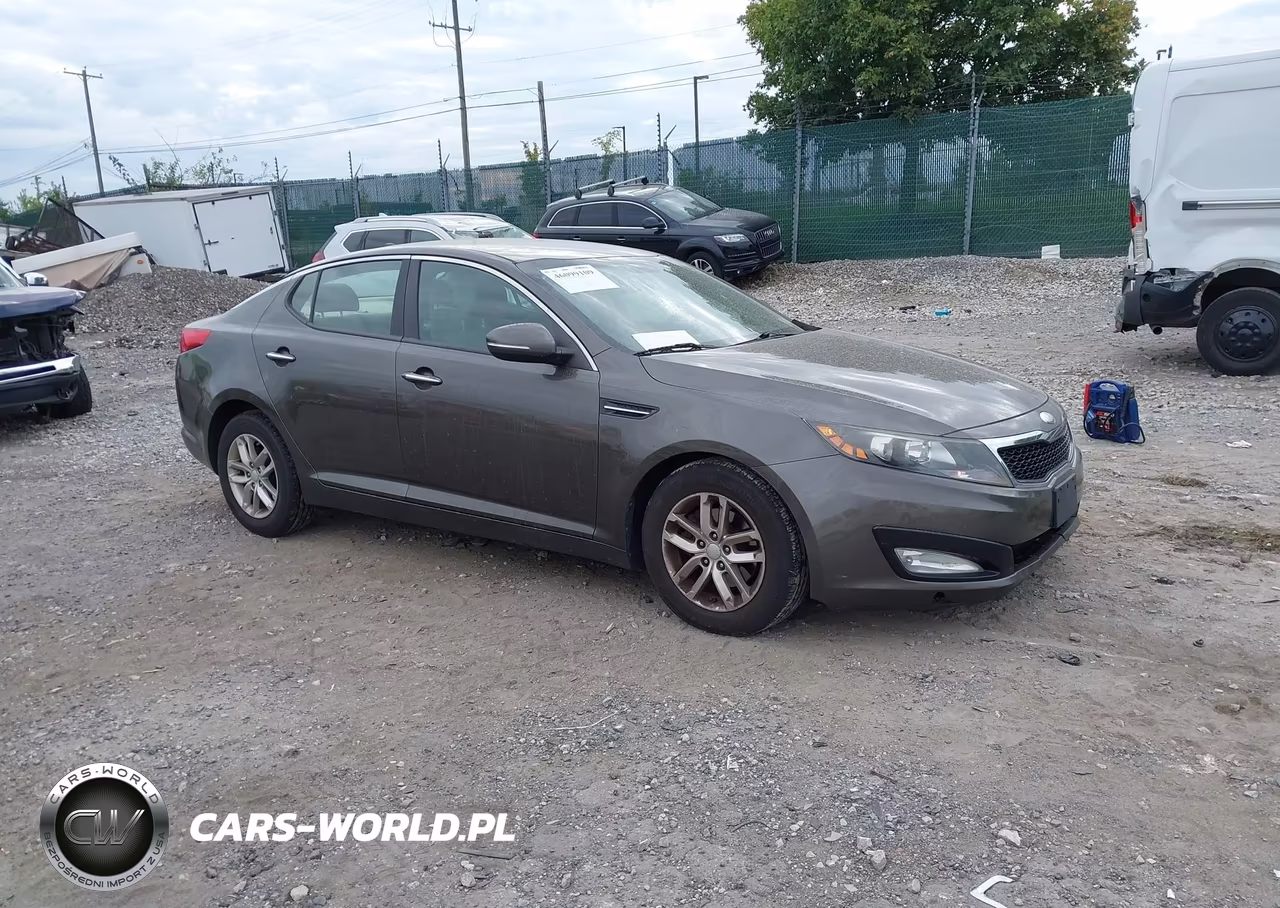 2013 Kia Optima Lx VIN:5XXGM4A71DG230852 - 1