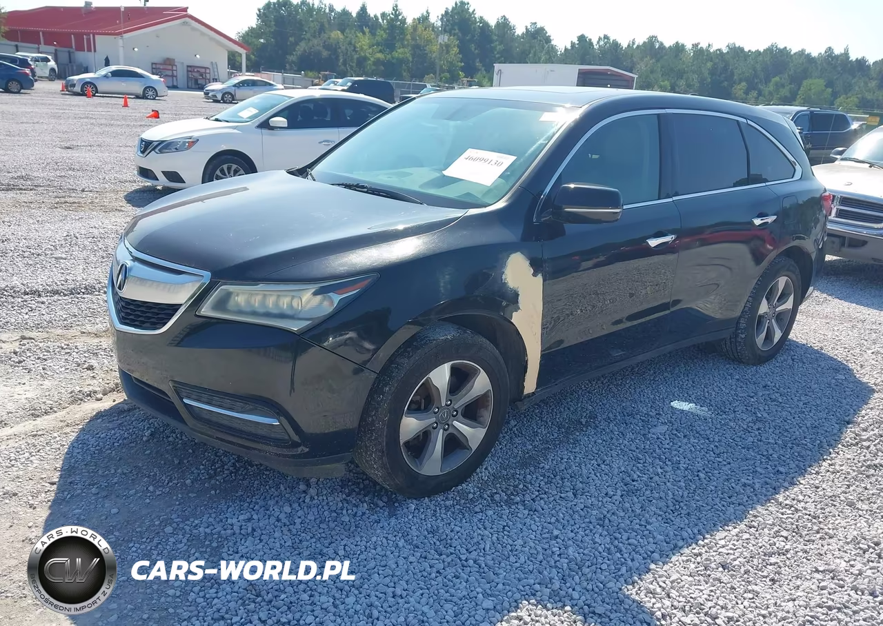 2015 Acura Mdx VIN:5FRYD3H23FB006642 - 2