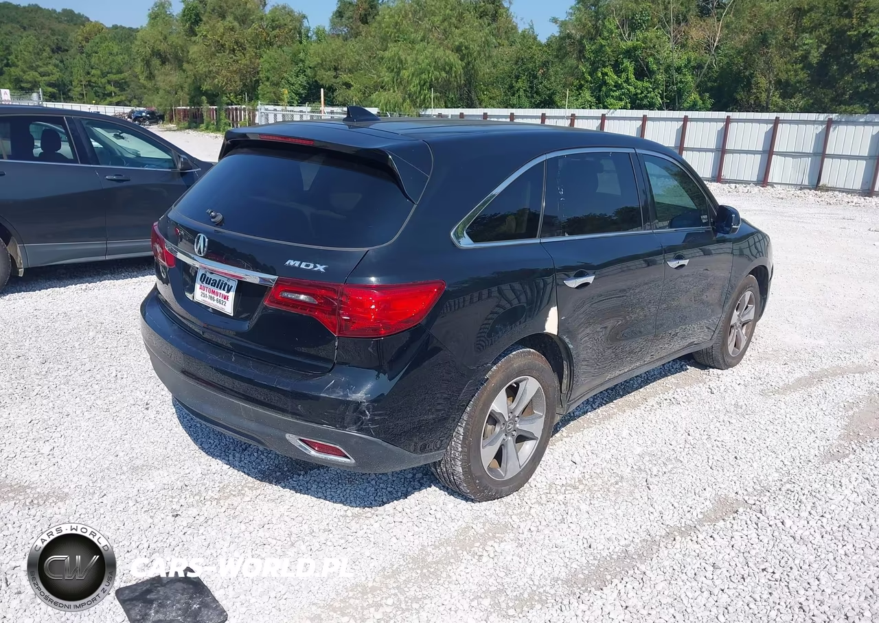 2015 Acura Mdx VIN:5FRYD3H23FB006642 - 4