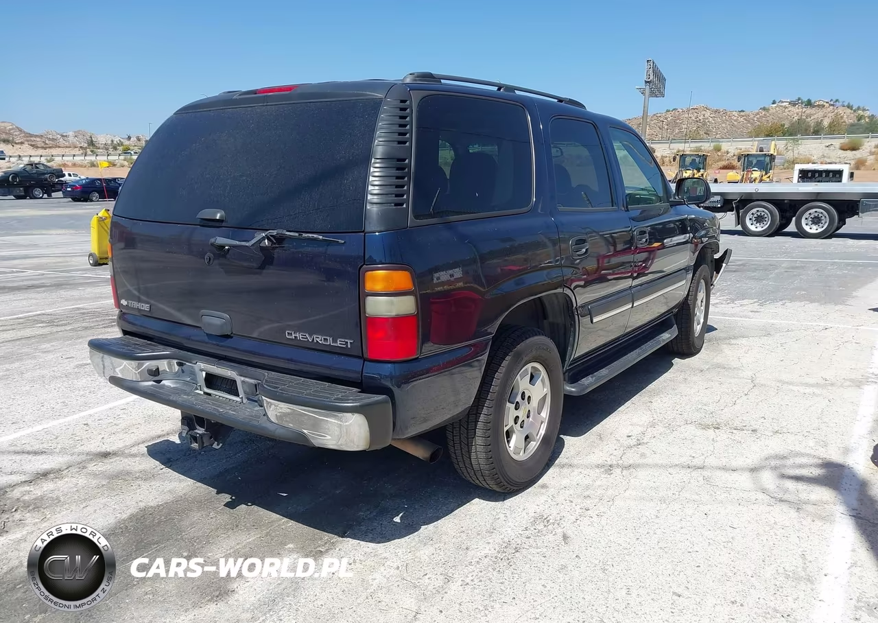 2005 Chevrolet Tahoe Ls VIN:1GNEC13V65R263100 - 4