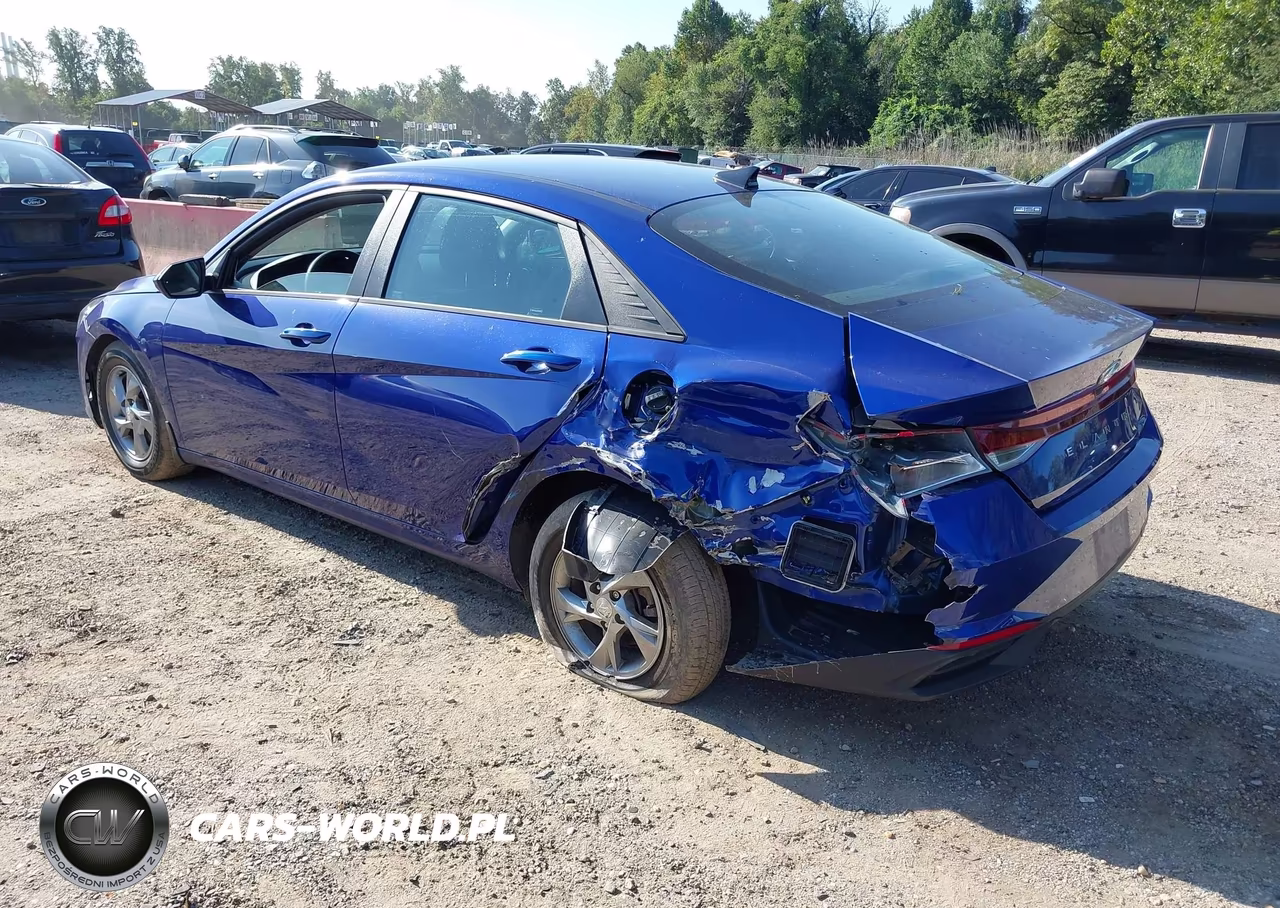2023 Hyundai Elantra Se VIN:5NPLL4AG2PH114246 - 3