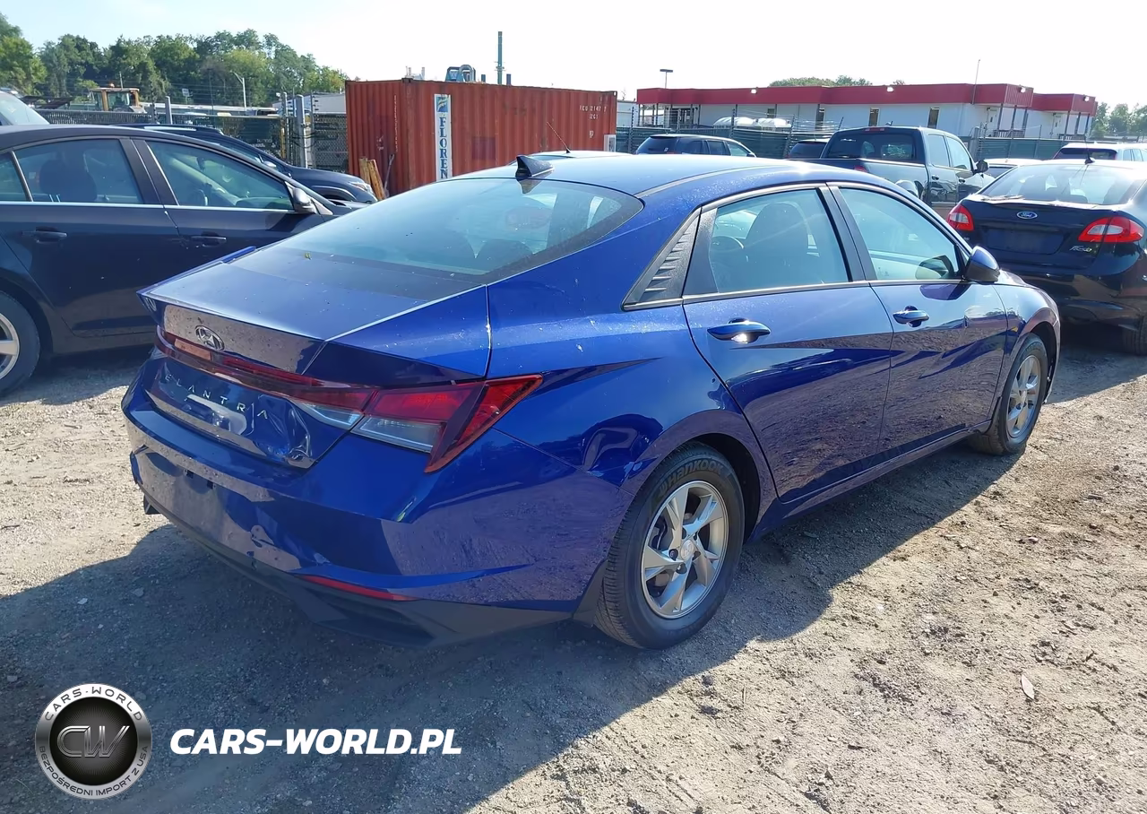 2023 Hyundai Elantra Se VIN:5NPLL4AG2PH114246 - 4