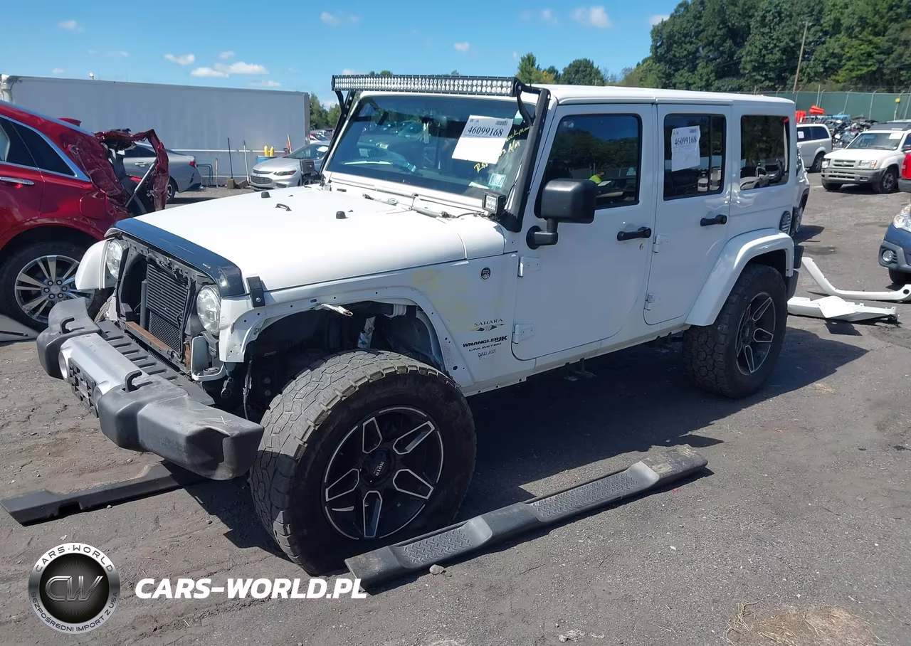 2018 Jeep Wrangler Jk Unlimited Sahara VIN:1C4BJWEG1JL902414 - 2