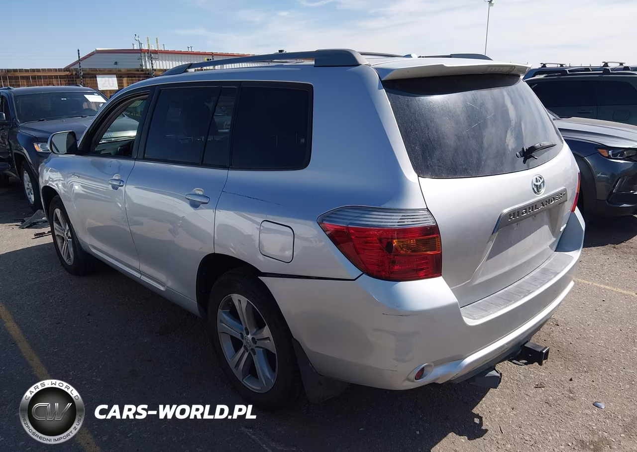 2010 Toyota Highlander Sport V6 VIN:5TDEK3EH0AS007187 - 3