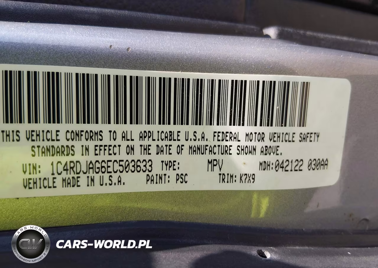 2014 Dodge Durango Sxt VIN:1C4RDJAG6EC503633 - 9