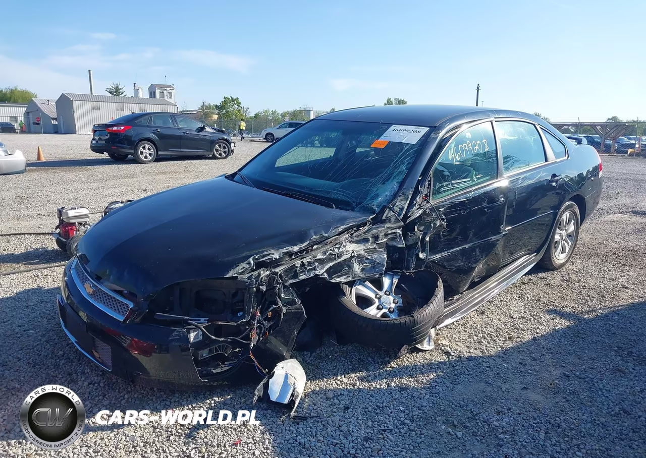 2012 Chevrolet Impala Ls VIN:2G1WF5E32C1225031 - 2