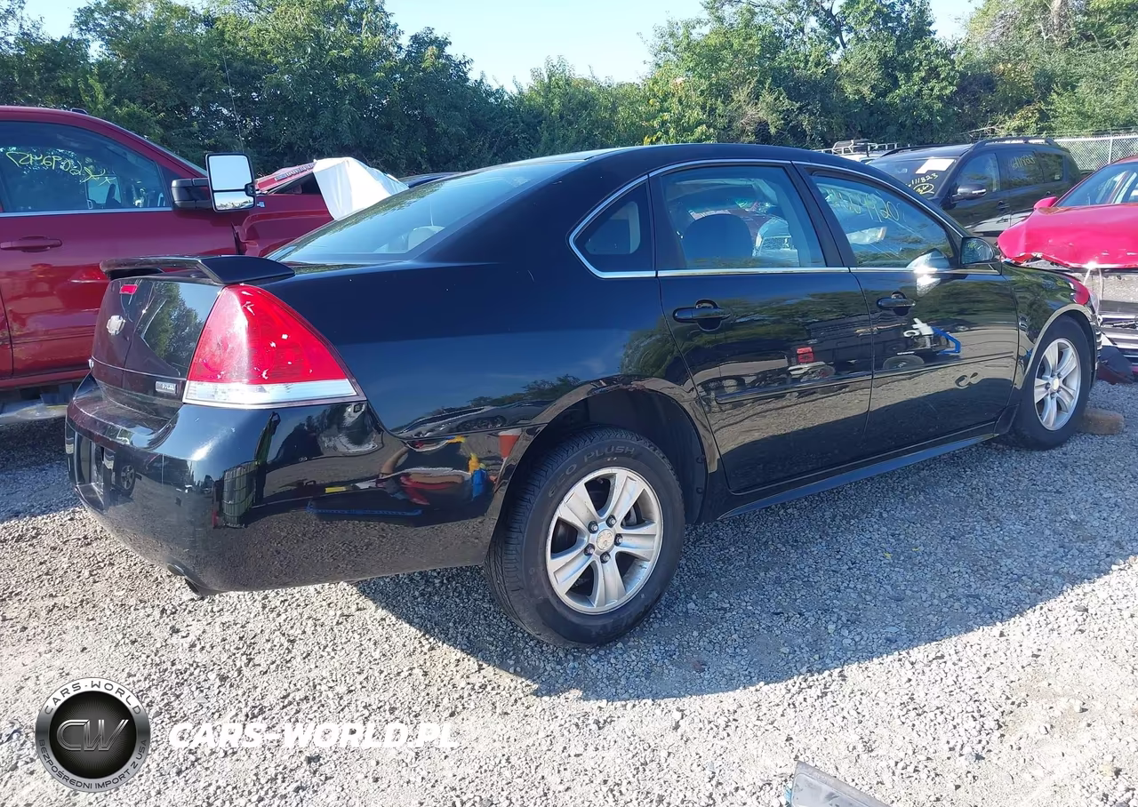 2012 Chevrolet Impala Ls VIN:2G1WF5E32C1225031 - 4