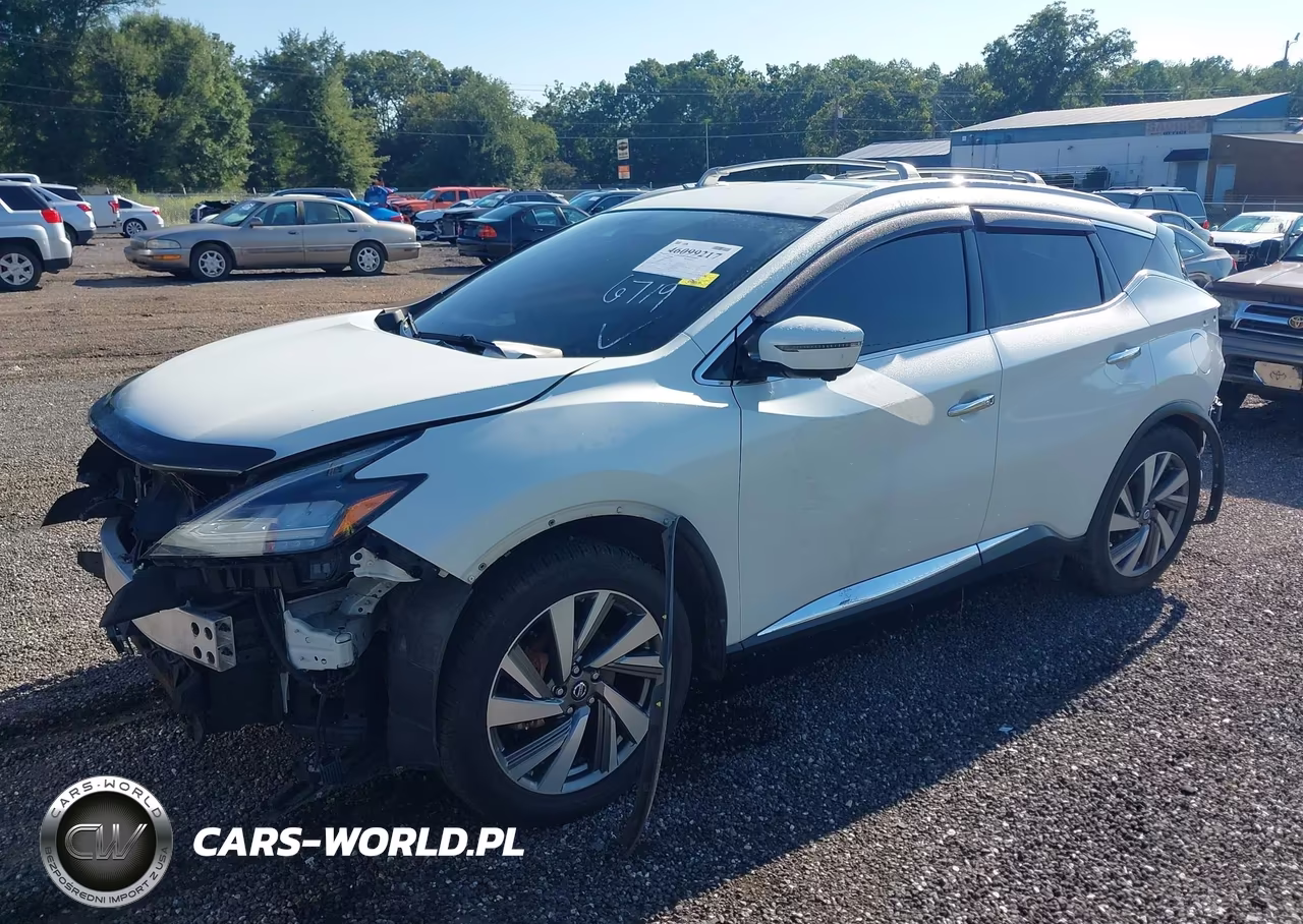 2020 Nissan Murano Sl Intelligent Awd VIN:5N1AZ2CS6LN176444 - 2