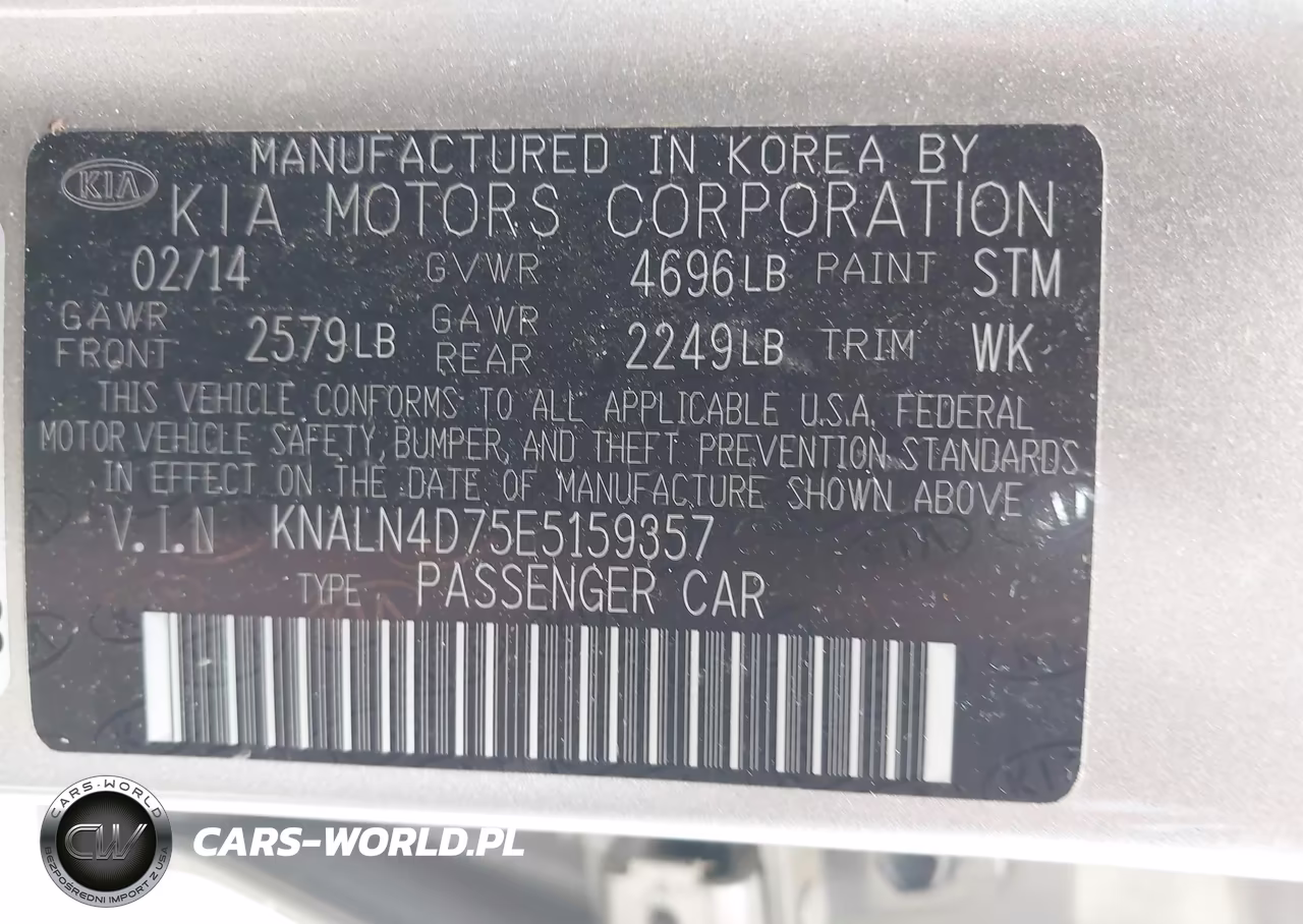 2014 Kia Cadenza Premium VIN:KNALN4D75E5159357 - 8