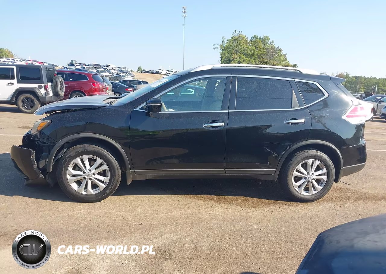 2015 Nissan Rogue Sv VIN:KNMAT2MV0FP587393 - 14
