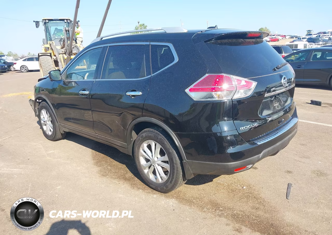 2015 Nissan Rogue Sv VIN:KNMAT2MV0FP587393 - 3