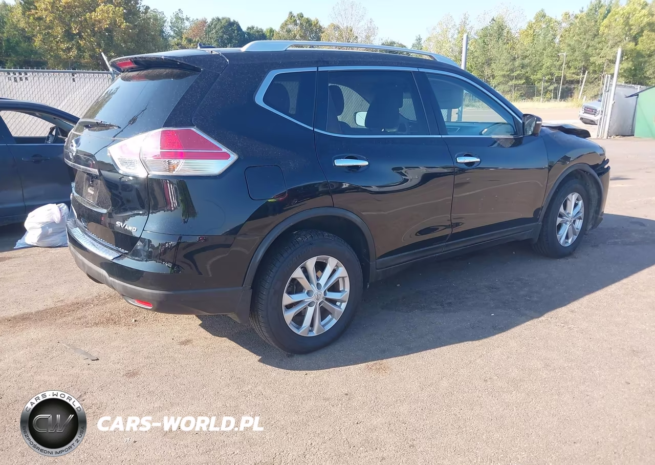 2015 Nissan Rogue Sv VIN:KNMAT2MV0FP587393 - 4