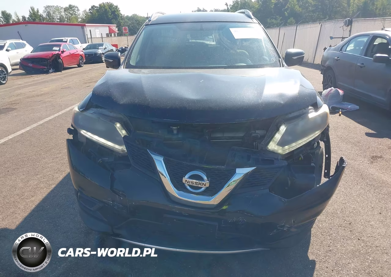 2015 Nissan Rogue Sv VIN:KNMAT2MV0FP587393 - 6