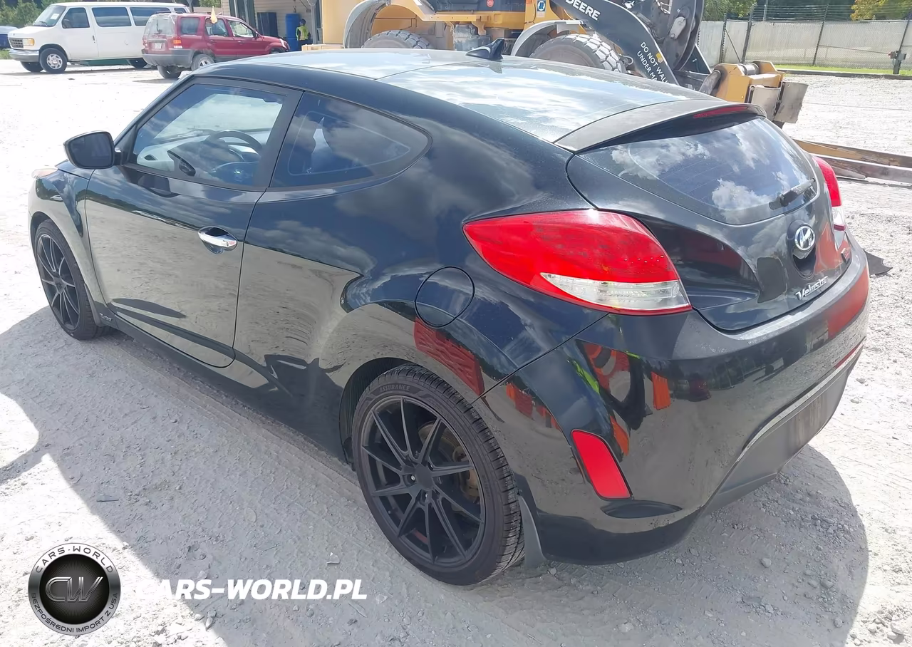 2014 Hyundai Veloster Flex W-Black VIN:KMHTC6AD7EU212883 - 3