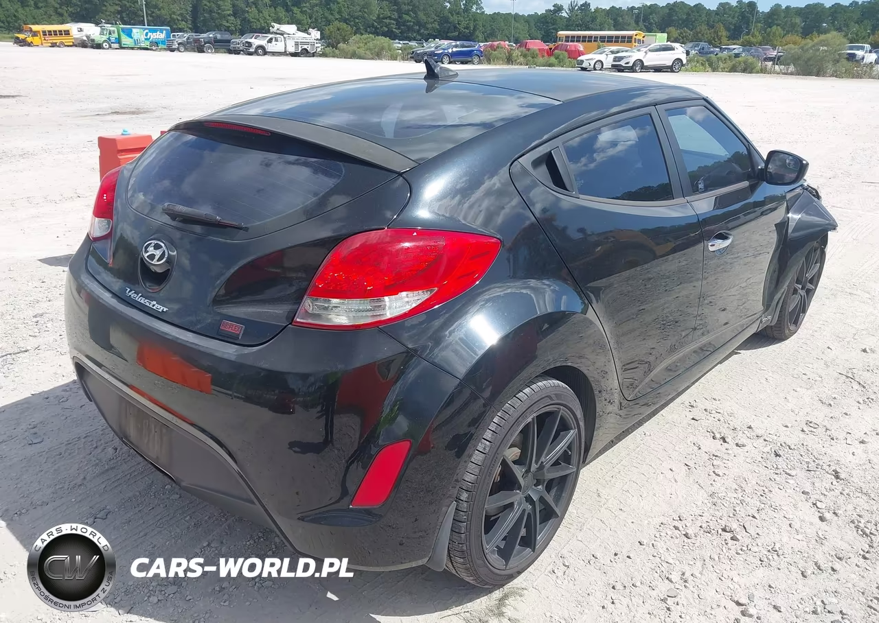 2014 Hyundai Veloster Flex W-Black VIN:KMHTC6AD7EU212883 - 4