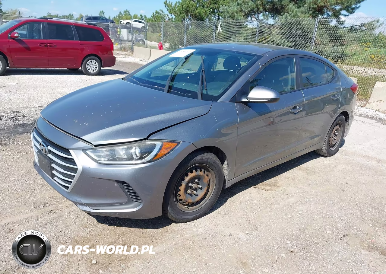 2017 Hyundai Elantra Se VIN:KMHD74LF0HU100071 - 2