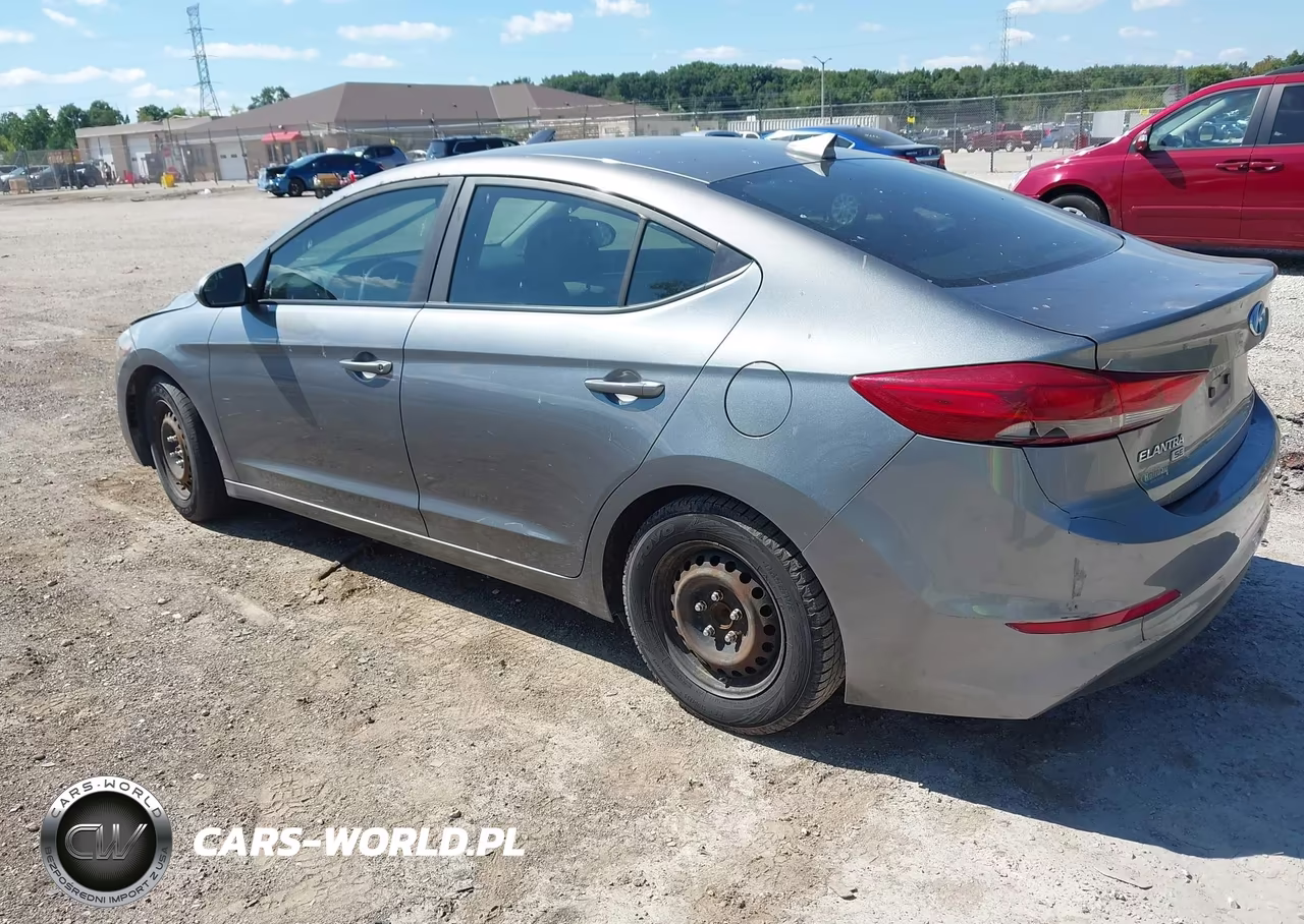 2017 Hyundai Elantra Se VIN:KMHD74LF0HU100071 - 3