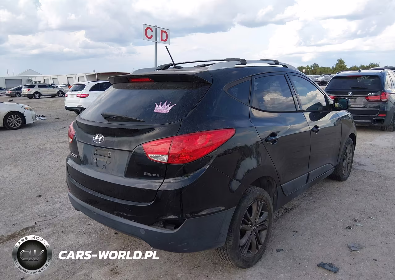 2014 Hyundai Tucson Se VIN:KM8JU3AG5EU848070 - 4
