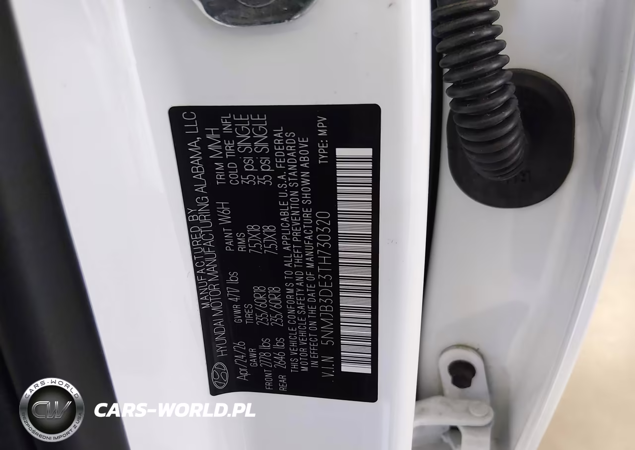 2026 Hyundai Tucson Sel VIN:5NMJB3DE3TH730320 - 9