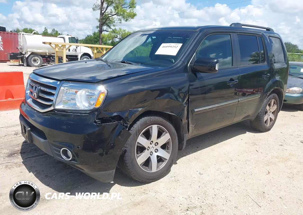 2013 Honda Pilot Touring VIN:5FNYF4H97DB043401 - 2