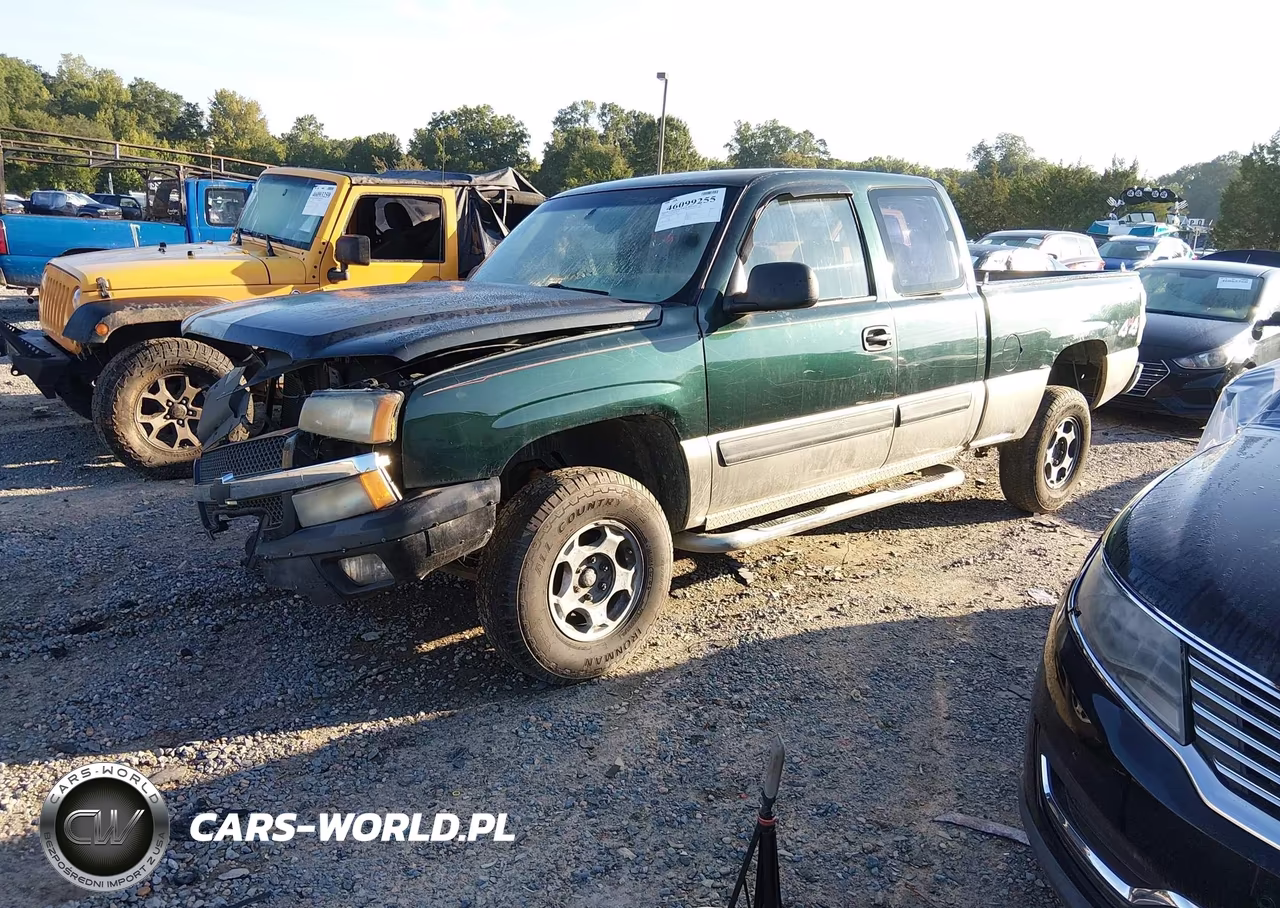 2003 Chevrolet Silverado 1500 Ls VIN:1GCEK19T33Z334722 - 2