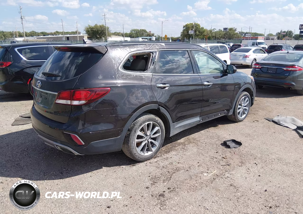 2019 Hyundai Santa Fe Xl Se VIN:KM8SM4HFXKU300939 - 4