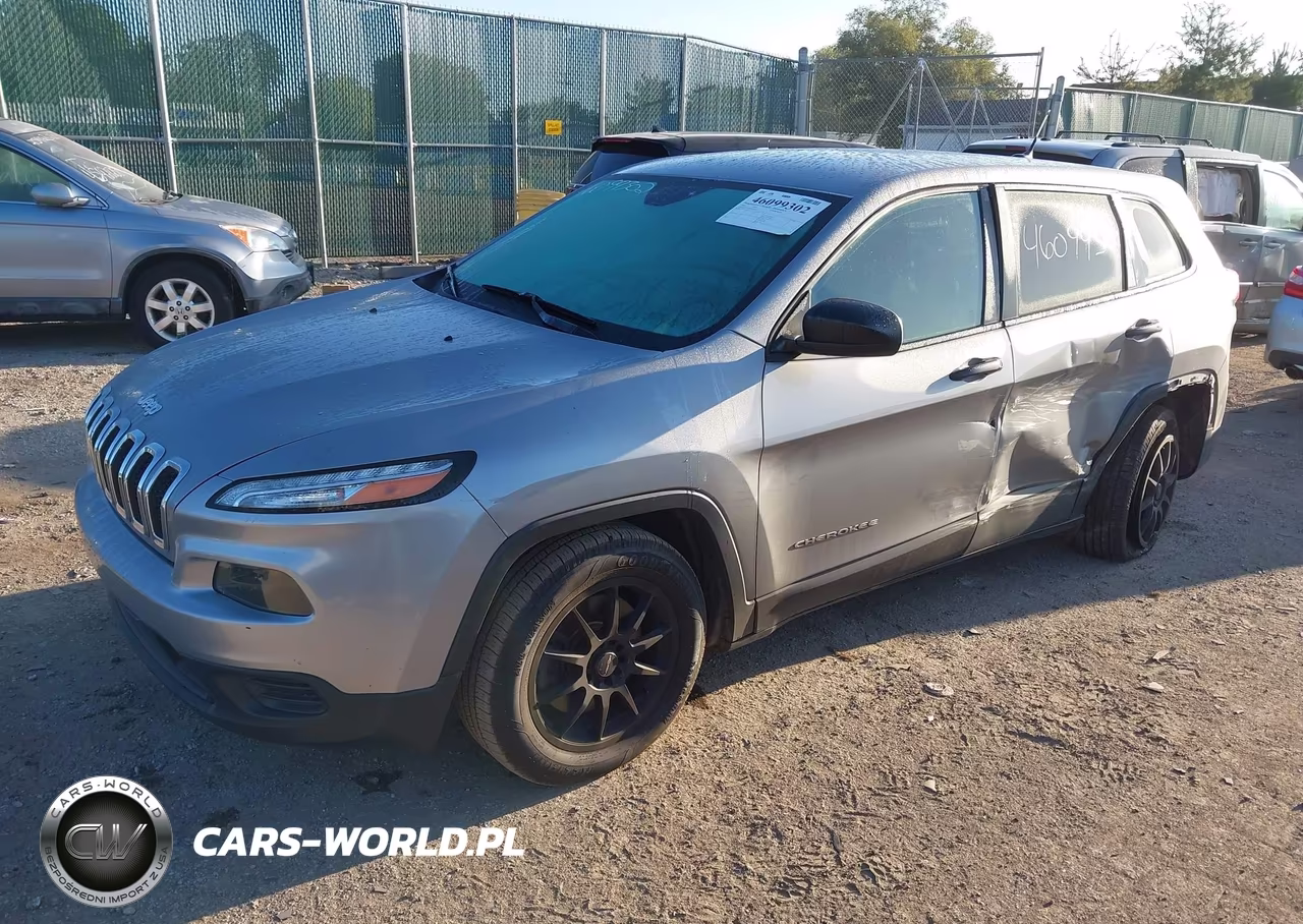 2016 Jeep Cherokee Sport VIN:1C4PJLAB2GW229090 - 2
