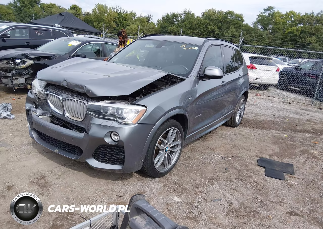 2015 BMW X3 xDrive35I VIN:5UXWX7C51F0K35357 - 2