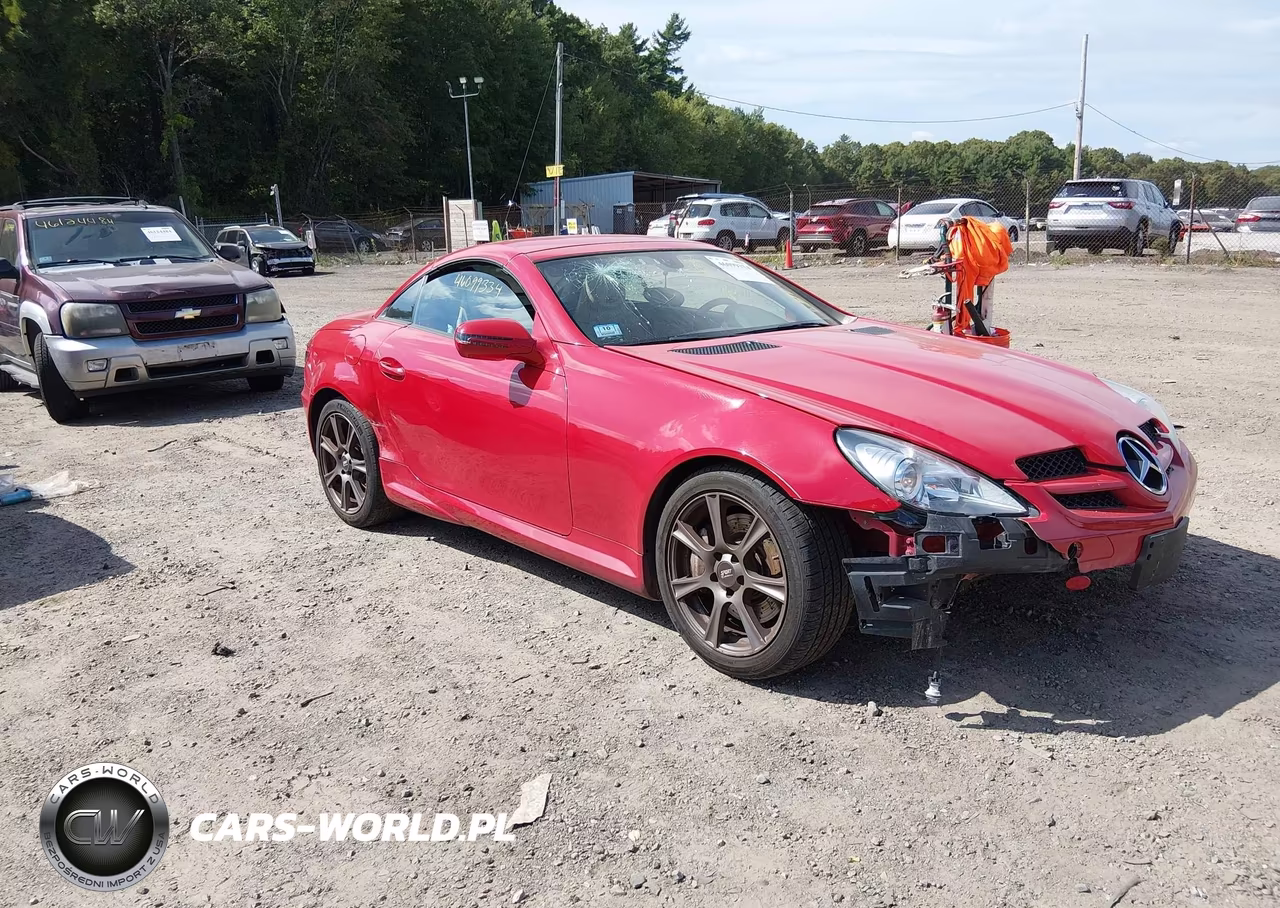 2011 Mercedes-Benz Slk 350 VIN:WDBWK5JA5BF239308 - 1