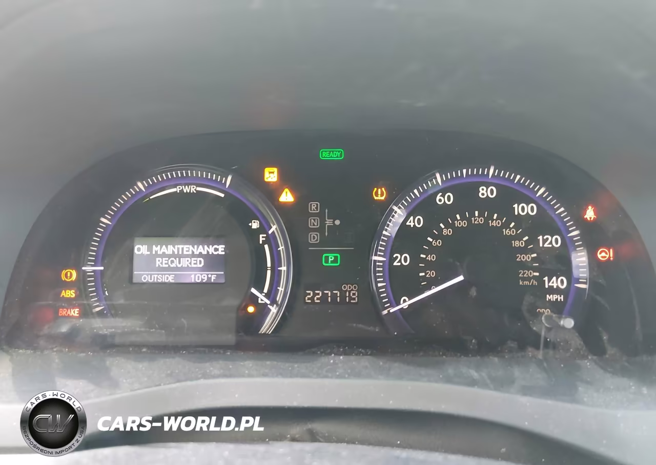 2010 Lexus Hs 250H VIN:JTHBB1BA8A2021312 - 7