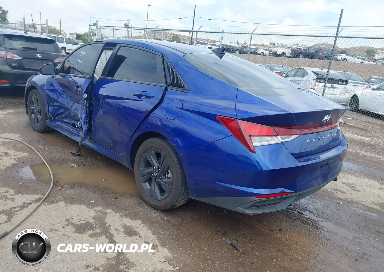 2021 Hyundai Elantra Sel VIN:5NPLM4AG6MH026311 - 3