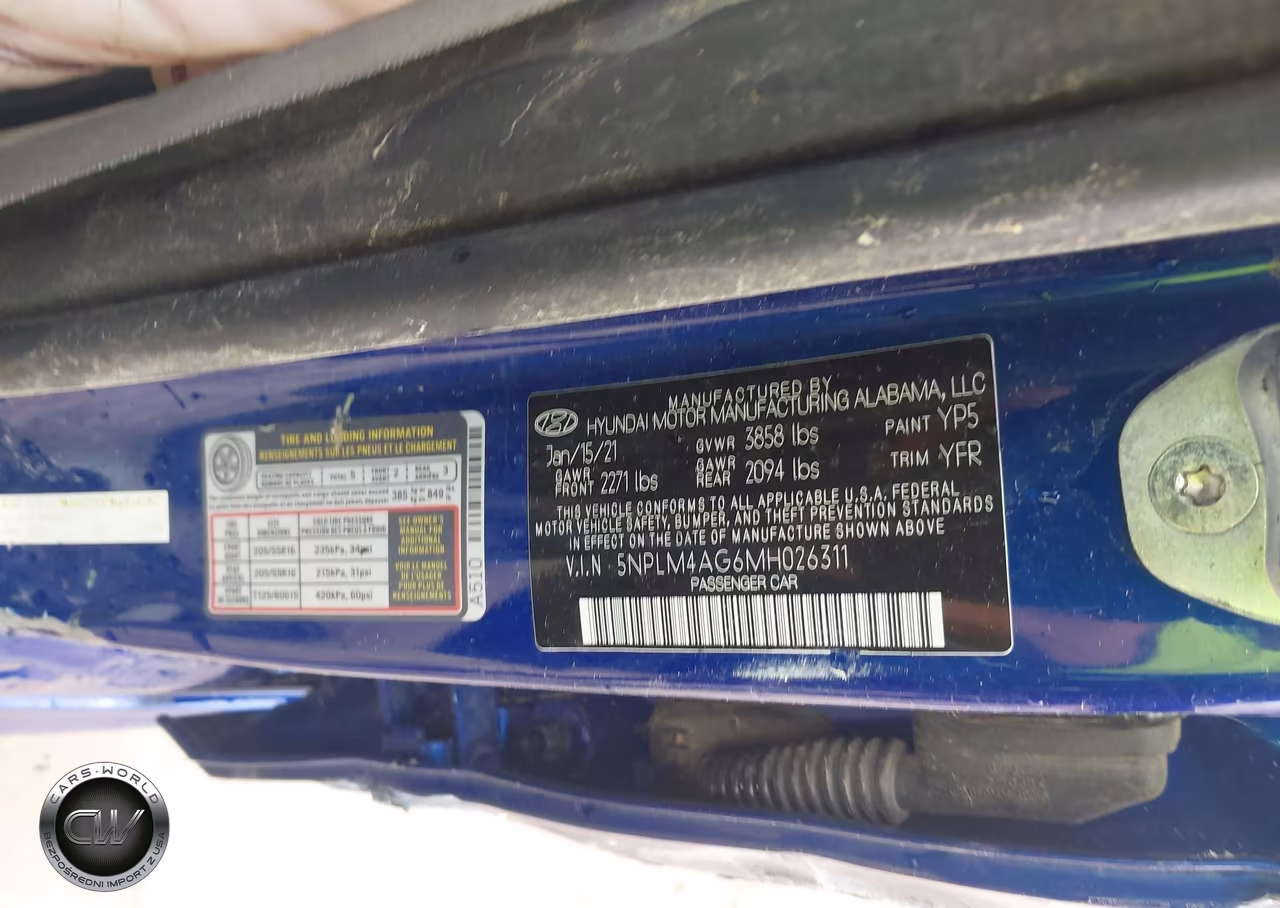 2021 Hyundai Elantra Sel VIN:5NPLM4AG6MH026311 - 9