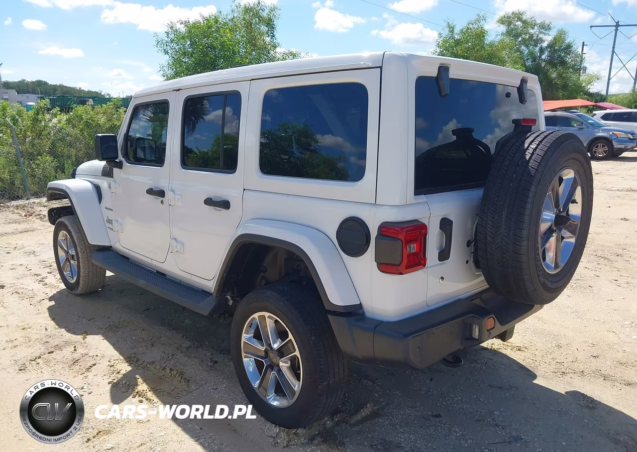 2020 Jeep Wrangler Unlimited Sahara 4X4 VIN:1C4HJXEN8LW128825 - 3
