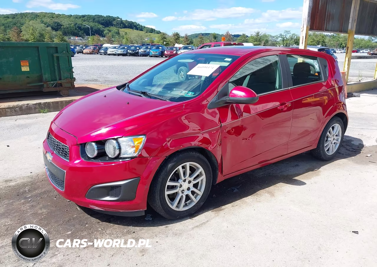 2015 Chevrolet Sonic Lt Auto VIN:1G1JC6SB9F4212886 - 2