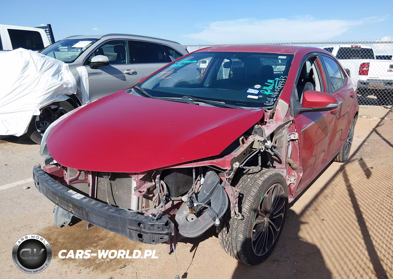 2016 Toyota Corolla S Plus VIN:5YFBURHE4GP490458 - 2