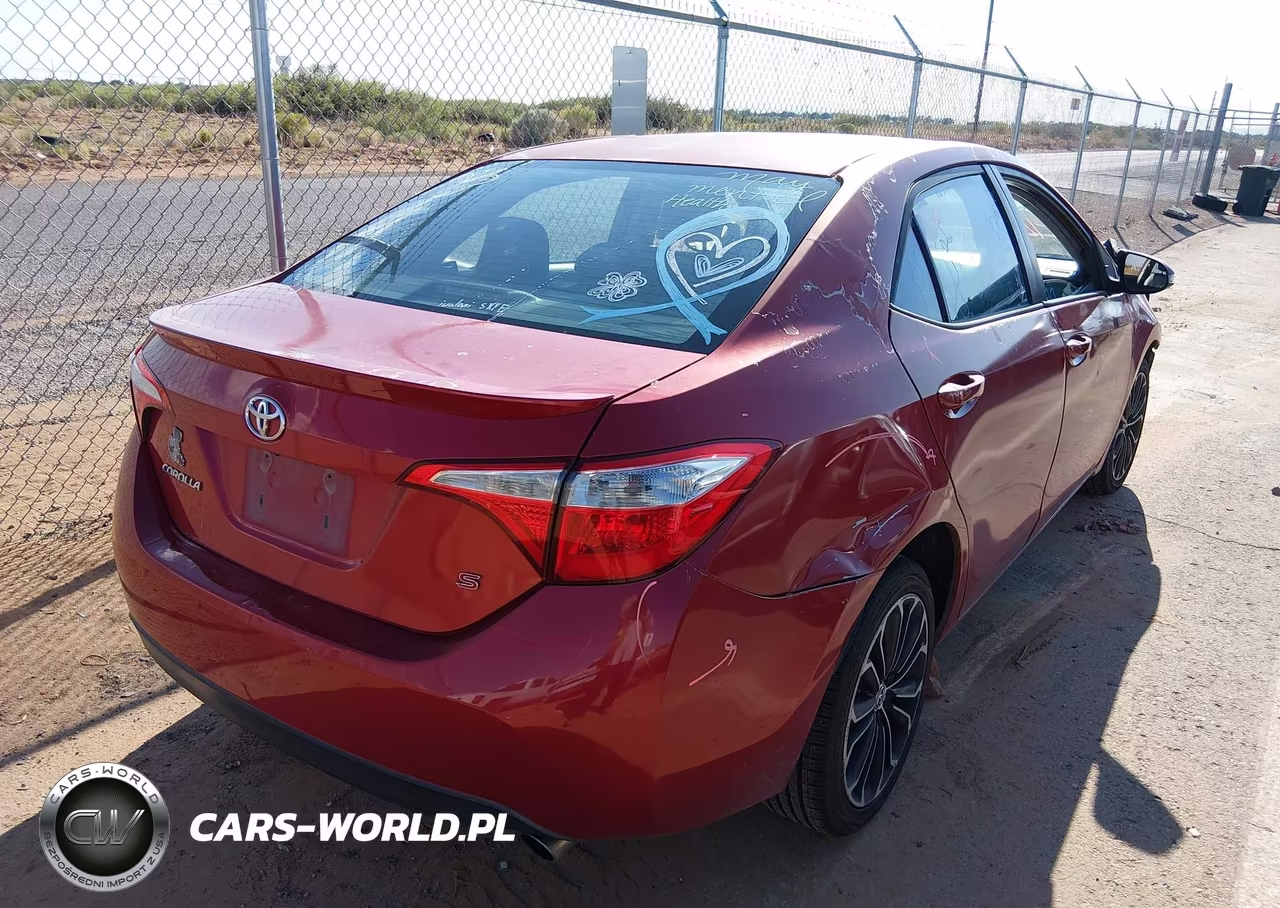 2016 Toyota Corolla S Plus VIN:5YFBURHE4GP490458 - 4