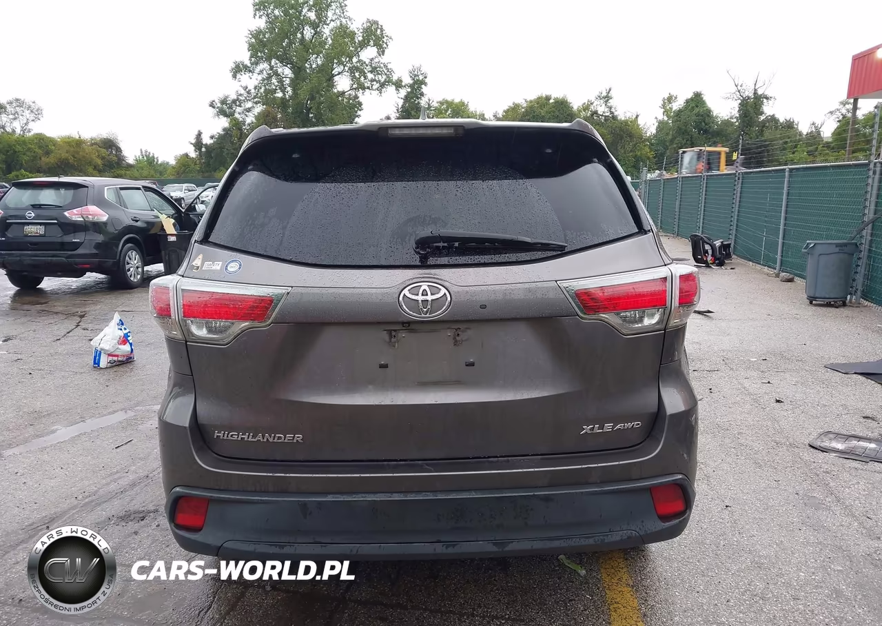 2016 Toyota Highlander Xle V6 VIN:5TDJKRFH7GS310489 - 17